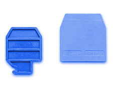 HI521 торцевая пластина HMT.2/2+2/PT(EX)I синяя фото