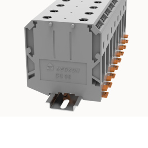 Клемма проходная, винтовая DC95-01P-11-00Z(H), 232A, 1000V, 2 присоед., 95(25_95)mm², серая фото