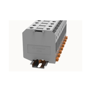 Клемма проходная, винтовая DC50-01P-11-00Z(H), 150A, 1000V, 2 присоед., 50(16_50)mm², серая фото