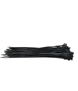 Бандаж кабельный 3х200 (100шт.) черный фото