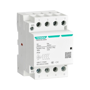 Контактор TGCH1N-4031, 3NO+1NC, 40A, 230VAC, мех. индикация, 3M фото