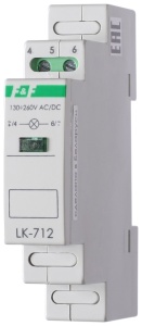 Индикатор LK-712G-2, 1P, 5_10VAC/DC. зеленый LED, 1M фото