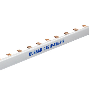 Шина соединительная C45-1P PIN тип, 63А фото
