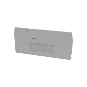 Пластина торцевая D-DS16-TW-01P-11-00Z(H)  для клемм серии DS16-TW фото