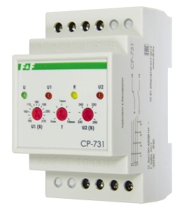 Реле контроля напряжения CP-731 3х400/230+N 2х8А 1NO, 1NC IP20 фото