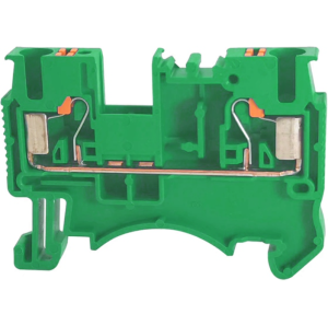 Клемма проходная, push-in DS2.5-01P-14-00Z(H), 24A, 800V, 2 присоед., 2.5(0,2_4)mm², зеленая фото