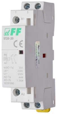 Контактор ST25-20, 2NO, 25A, 230VAC, мех. индикация, 1M фото