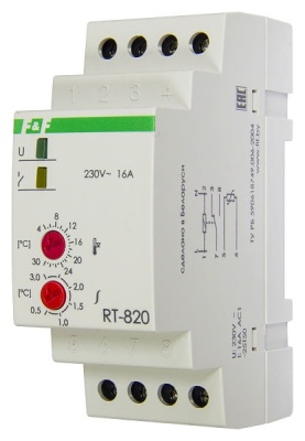 Регулятор температуры RT-820 16А, 50-264В AC/DC фото